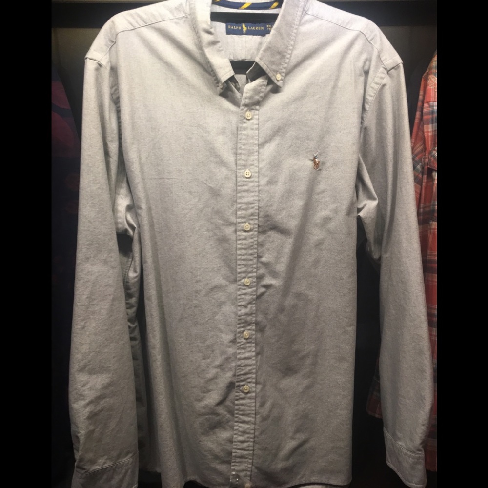 Ralph Lauren Mens Cotton Oxford Shirt